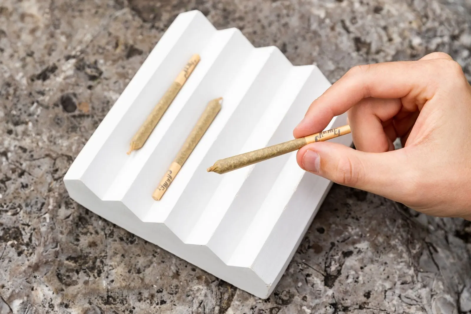 Hand-rolled cannabis pre-rolls